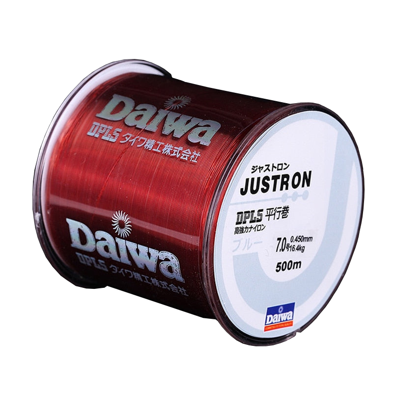 Linha de Pesca Blindada Daiwa Justron Monofilamento 500m