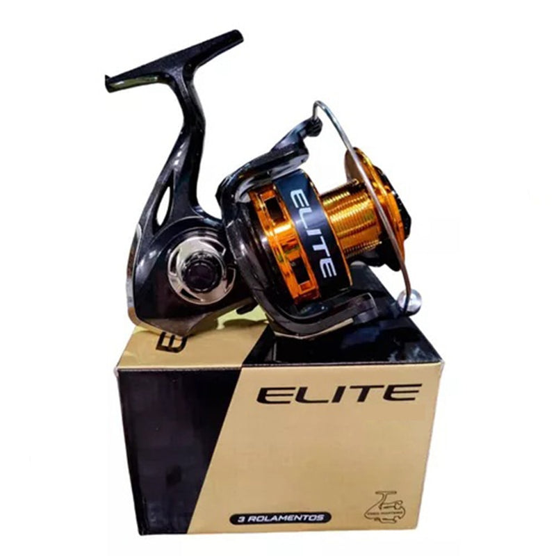 Molinete Marine Sports Elite Gold 3Rolamentos - 3000F