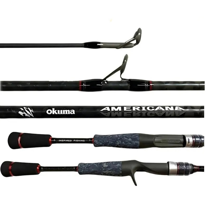 Vara Okuma Americana C-561L(1,67m) 6-14lb 1Parte - Carretilha