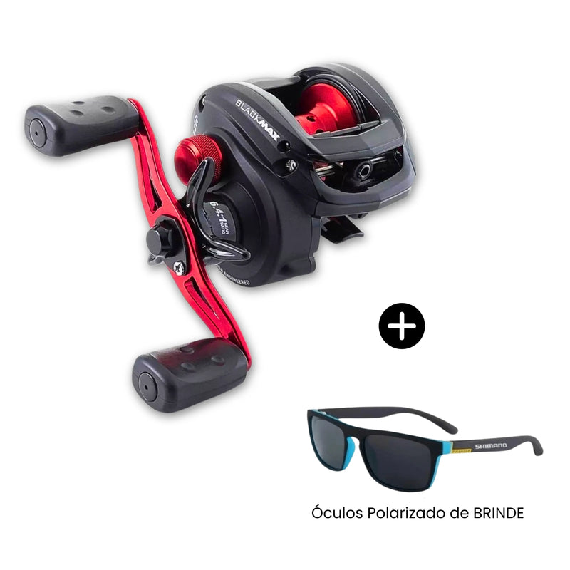 Carretilha Abu Garcia BLACK MAX3  ANTI-CABELEIRA + BRINDE ESPECIAL