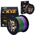 Linha de Pesca Multifilamento EX 12 Fios Trançados