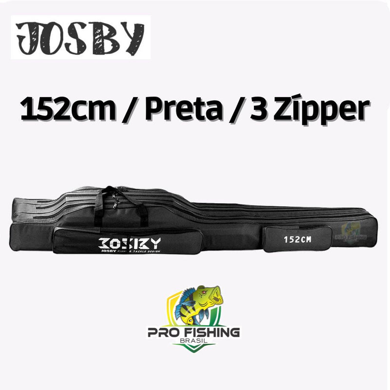 Bolsa Porta Varas JOSBY FISHING - Frete Grátis para Todo Brasil