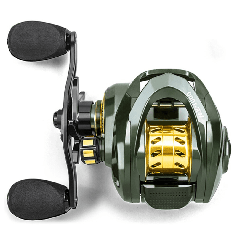 Carretilha de Pesca Profissional 9K de Drag 14 Rolamentos Titan Pro