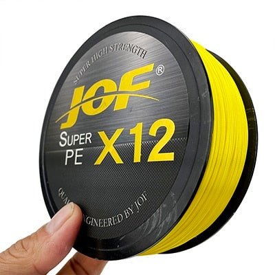 Linha JOF Multifilamento X12 Fios Trançados 300m