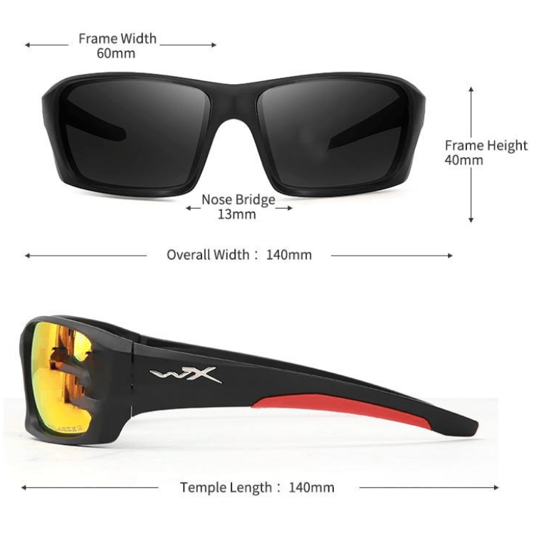 Óculos de Sol Polarizado WX Wiley-X HD UV400